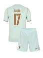 Otroške Nogometnih dresov Francija William Saliba #17 Gostujoči SP 2026 Kratki rokavi (+ hlače)